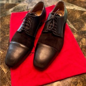 Men’s Christian Louboutin Daviol Leather Suede Shoes Size 46 13 $1,100